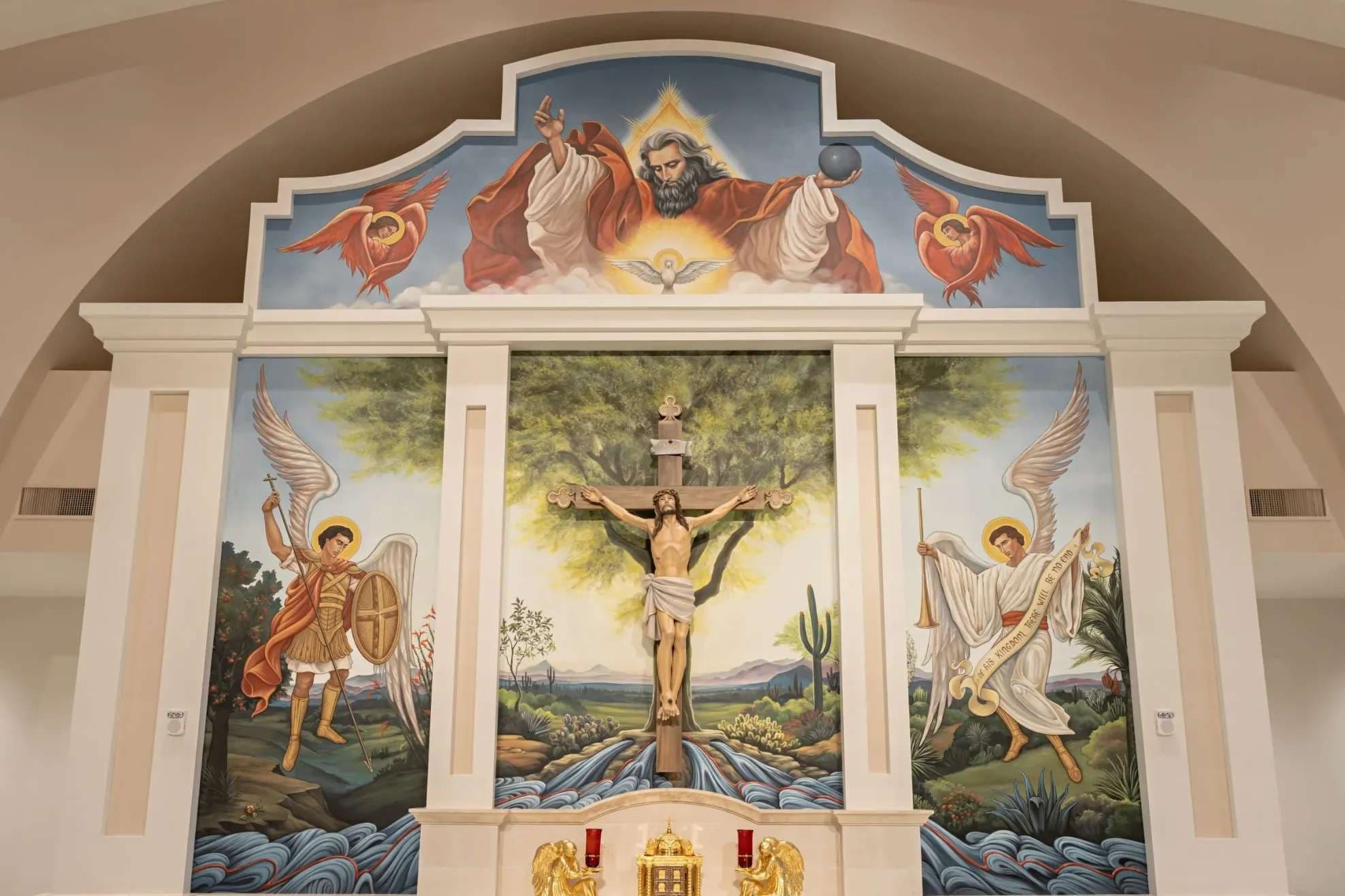 EXCLUSIVE | Phoenix artist's sacred paintings selected for US ambassador's residence at Holy See