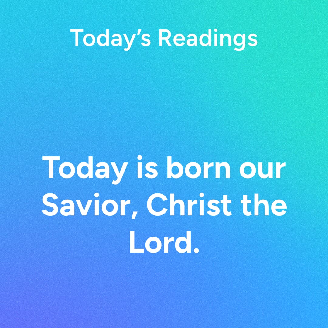 Thursday, December 25