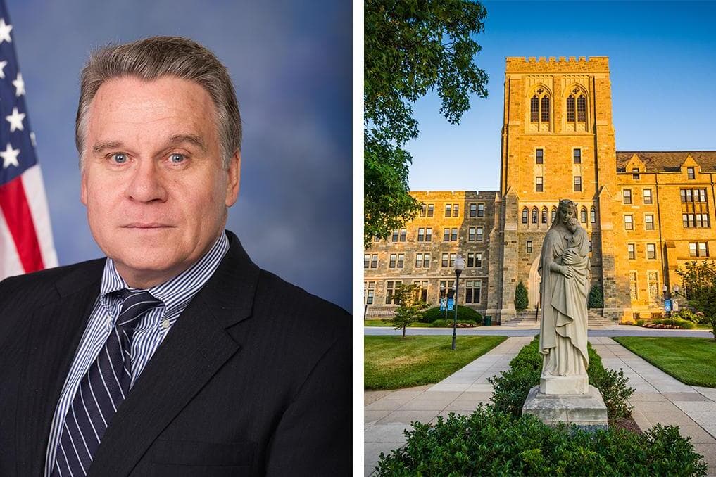 New Jersey Rep. Chris Smith receives honorary degree from Catholic University