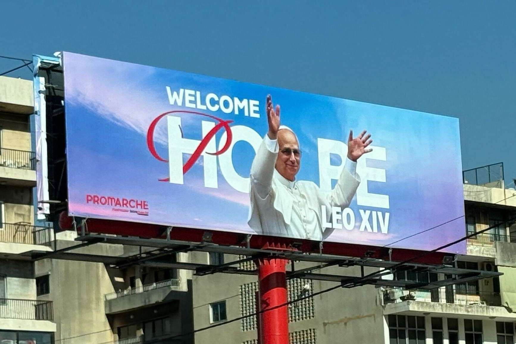 ‘Blessed are the peacemakers’: Pope Leo gives address to government leaders upon arrival in Lebanon