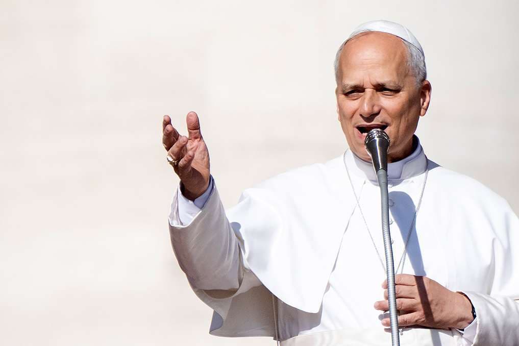 ‘Peace can only come from God,’ Pope Leo says at conference on interreligious dialogue