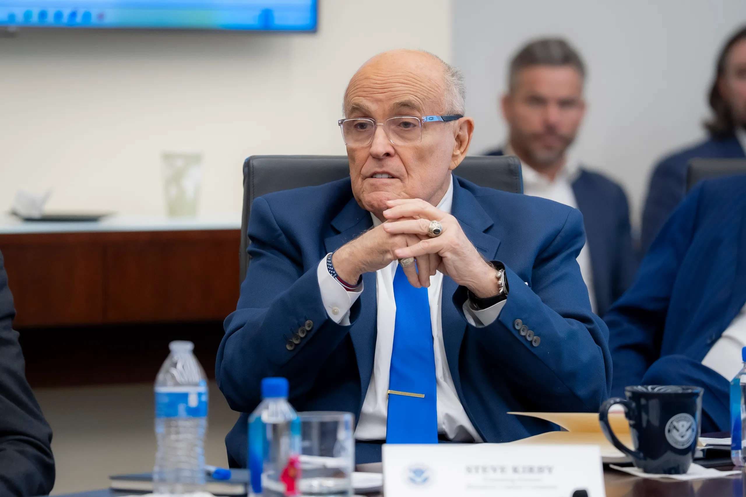 Rudy Giuliani hospitalized in critical but stable condition with pneumonia