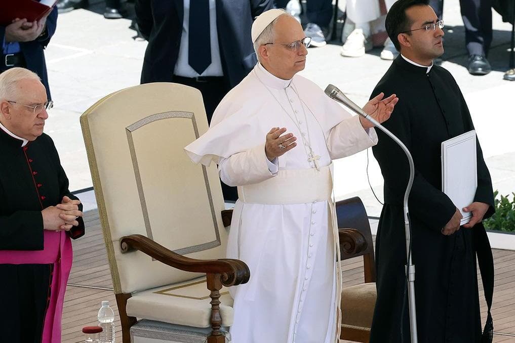 Pope Leo calls for peace in Middle East: ‘Reject revenge, choose dialogue'