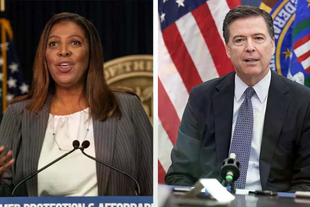Judge dismisses cases against Comey, James over prosecutor’s improper appointment