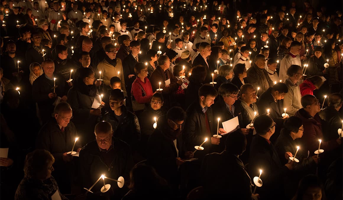 Pope Francis’ message on Easter Vigil: Resurrection is the source of a strong, quiet hope