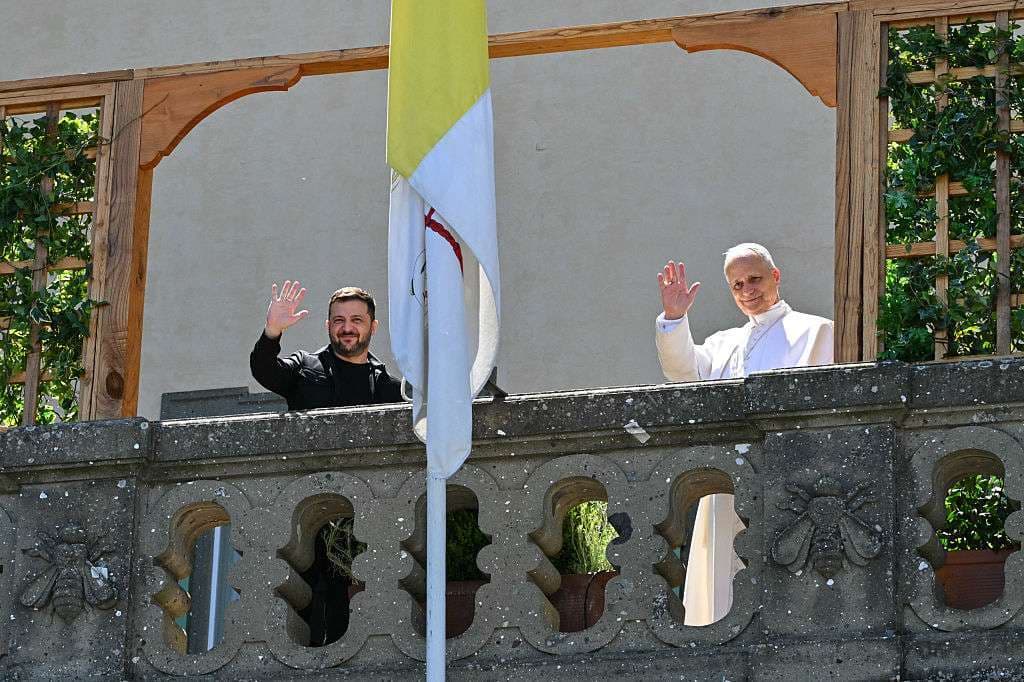 Pope Leo meets with Zelenskyy, reiterates hope for reaching lasting peace in Ukraine
