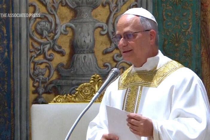 Pope Leo XIV’s first homily: Full text
