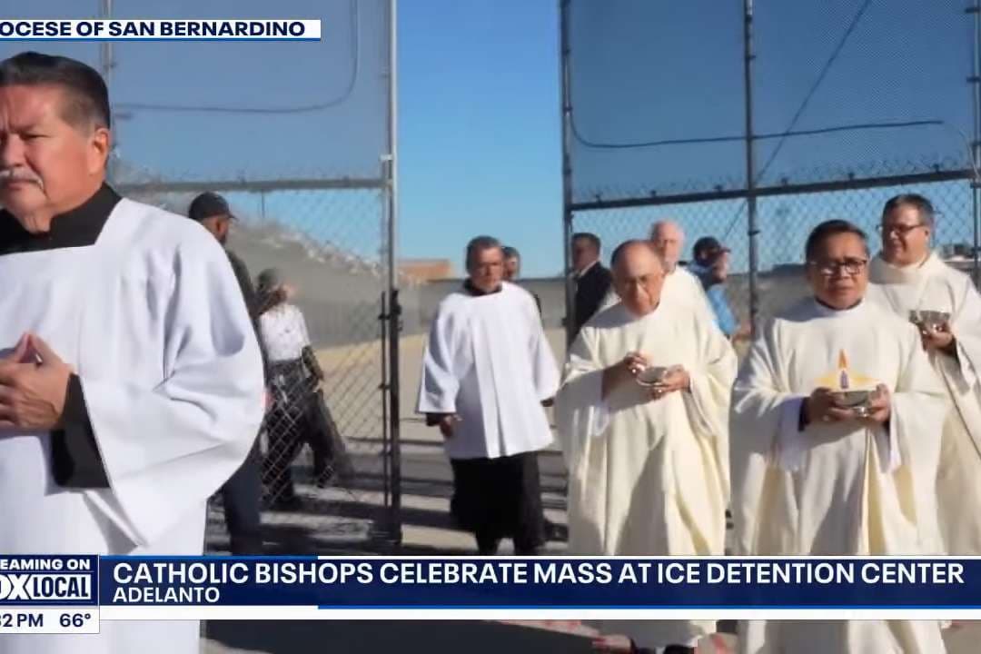 California bishops celebrate Mass at ICE detention center