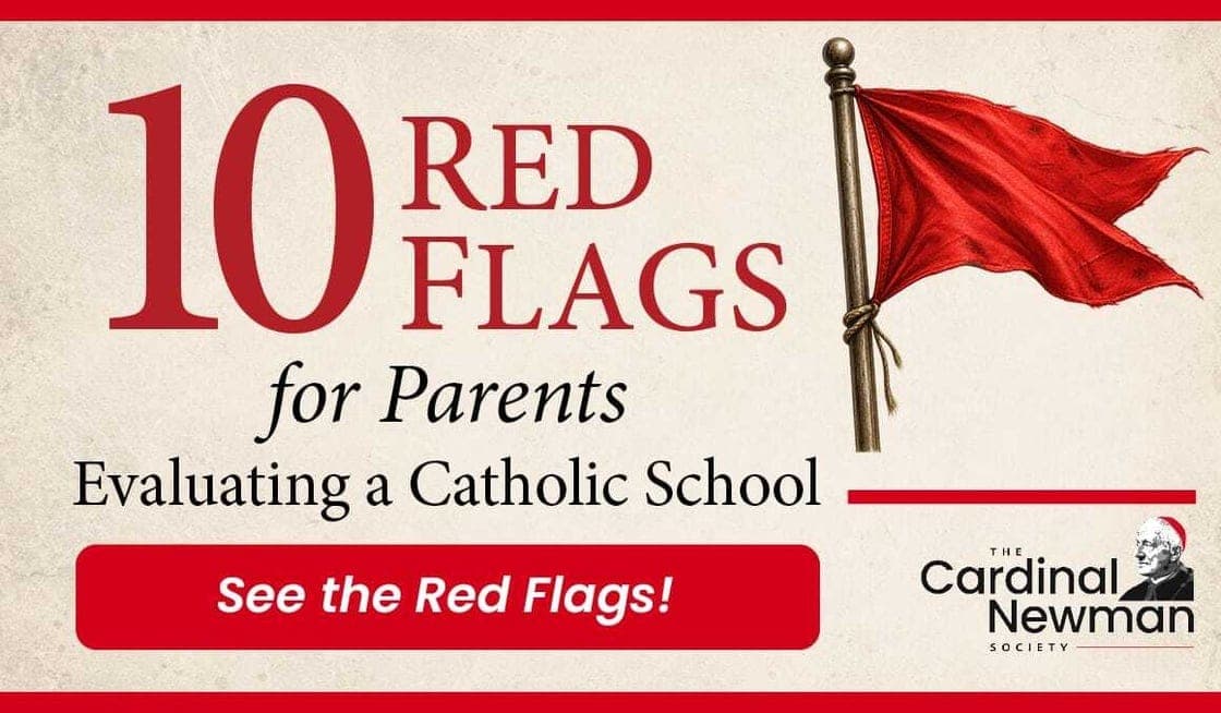 HAVE YOU SEEN ANY OF THESE 10 RED FLAGS AT YOUR CATHOLIC SCHOOL?