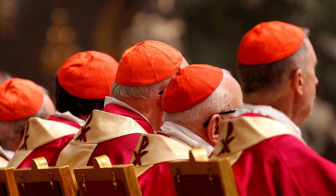 Spiritually adopt a cardinal participating in the conclave