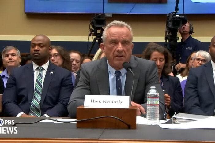 RFK Jr. alleges Biden admin handed migrant children to strip clubs, shipping containers