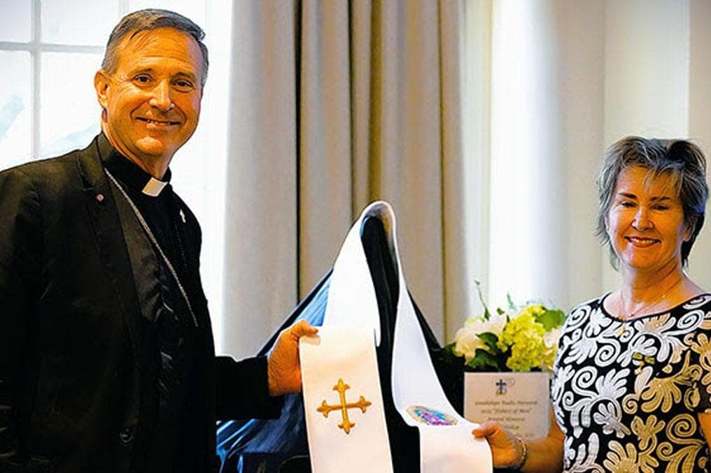 Archbishop Broglio honored with ‘Fishers of Men’ award
