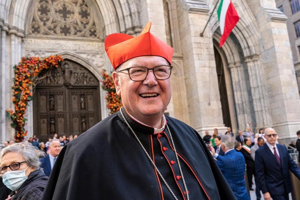Becket awards Cardinal Dolan with medal for religious liberty advocacy
