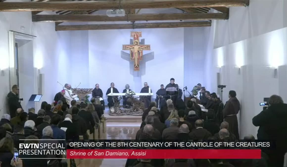 Franciscans celebrate 800th anniversary of founder’s ‘Canticle of Creatures’