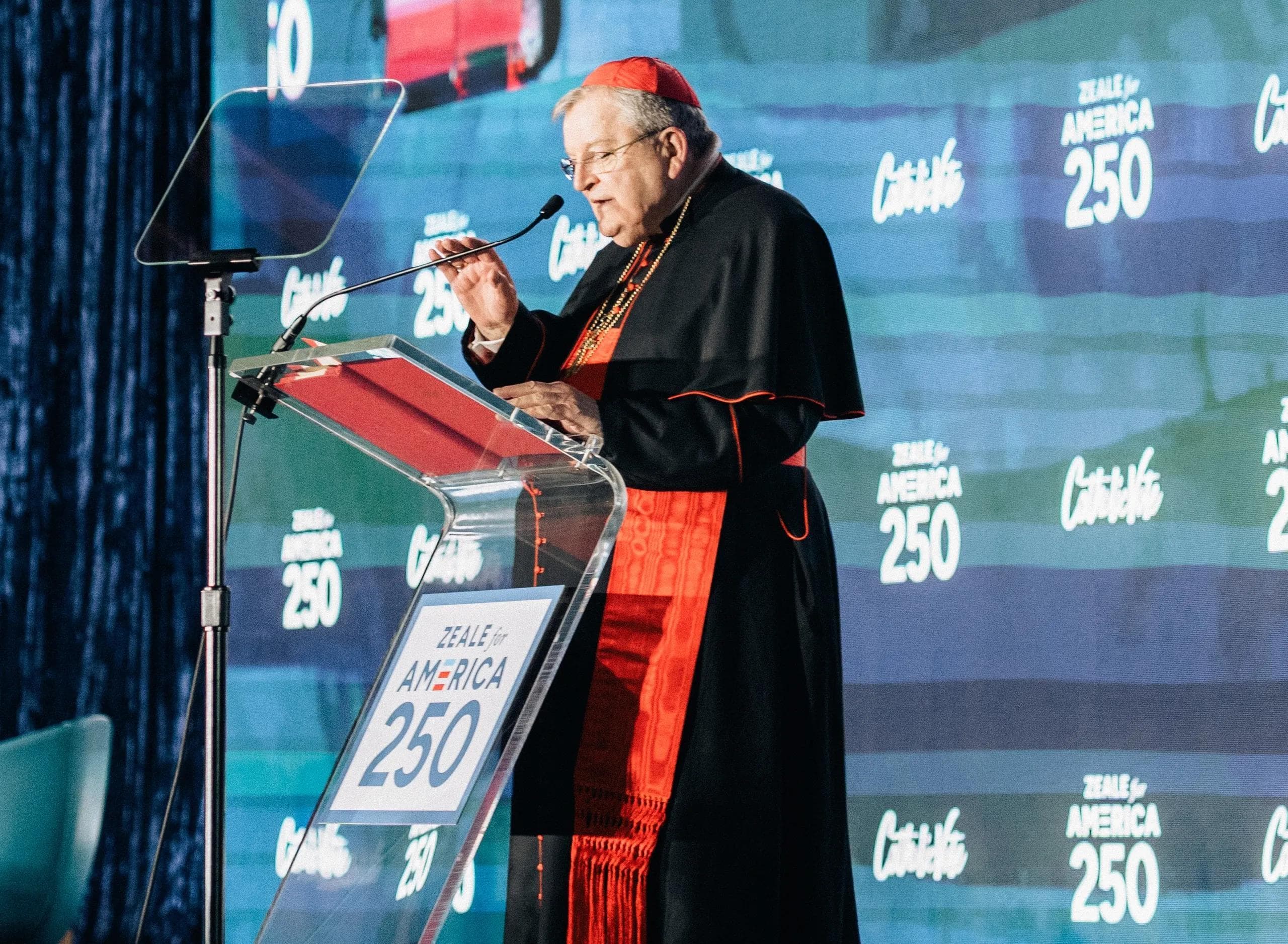 Cardinal Burke at Zeale for America 250: Patriotism must serve the common good