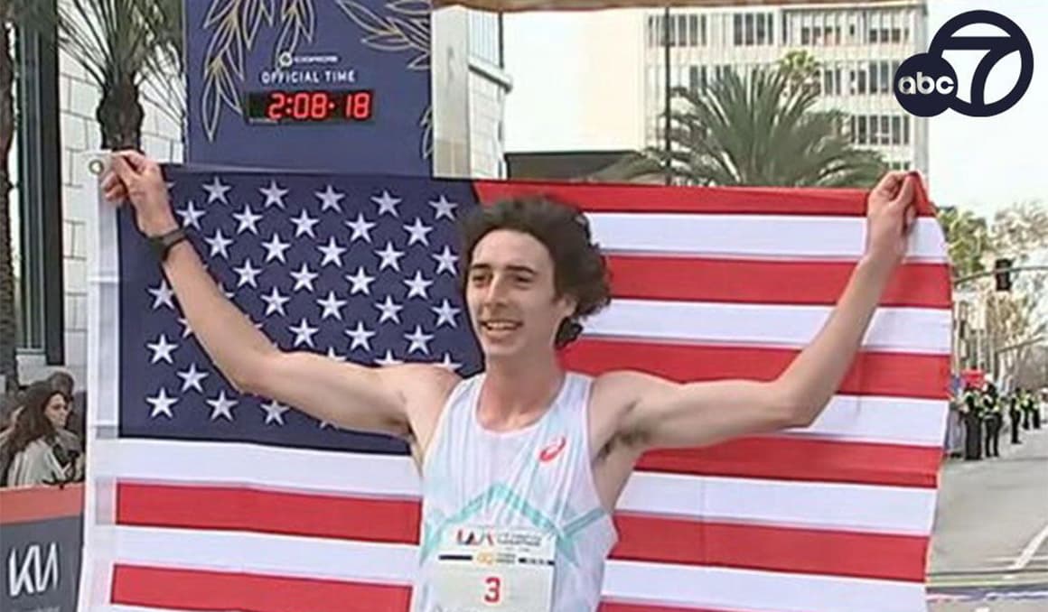 American claims victory at Los Angeles marathon for the first time in 31 years