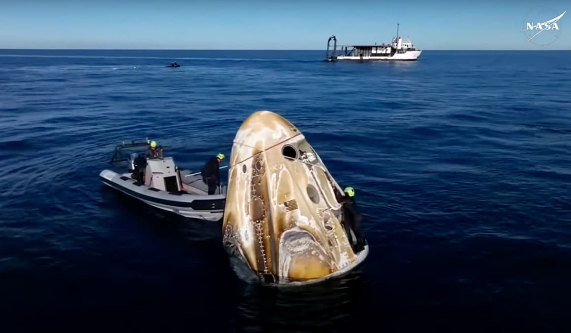 Stranded astronauts finally return home to Earth after 9-month delay